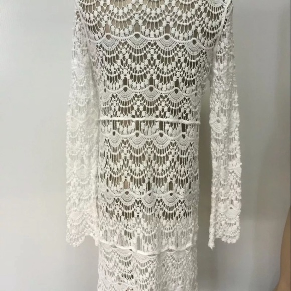 New! Crochet Dress/Coverup - Picture 4 of 9